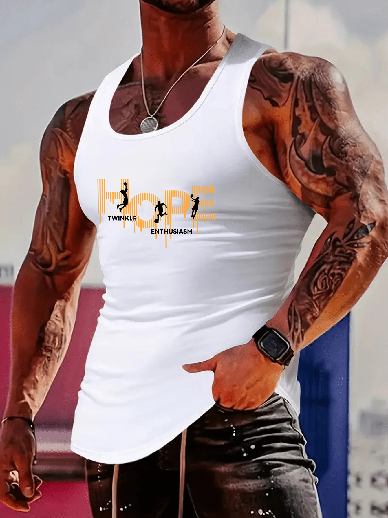 Fashionable trend muscular man - Men'S Fashion T Shirts ulasan dan harga