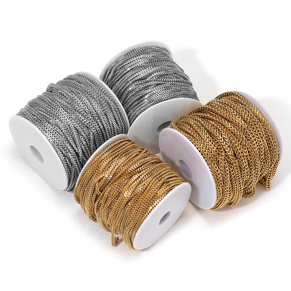 1 Meter Stainless Steel Fashio - Men'S Fashion Jewelry Bracelets ulasan dan harga