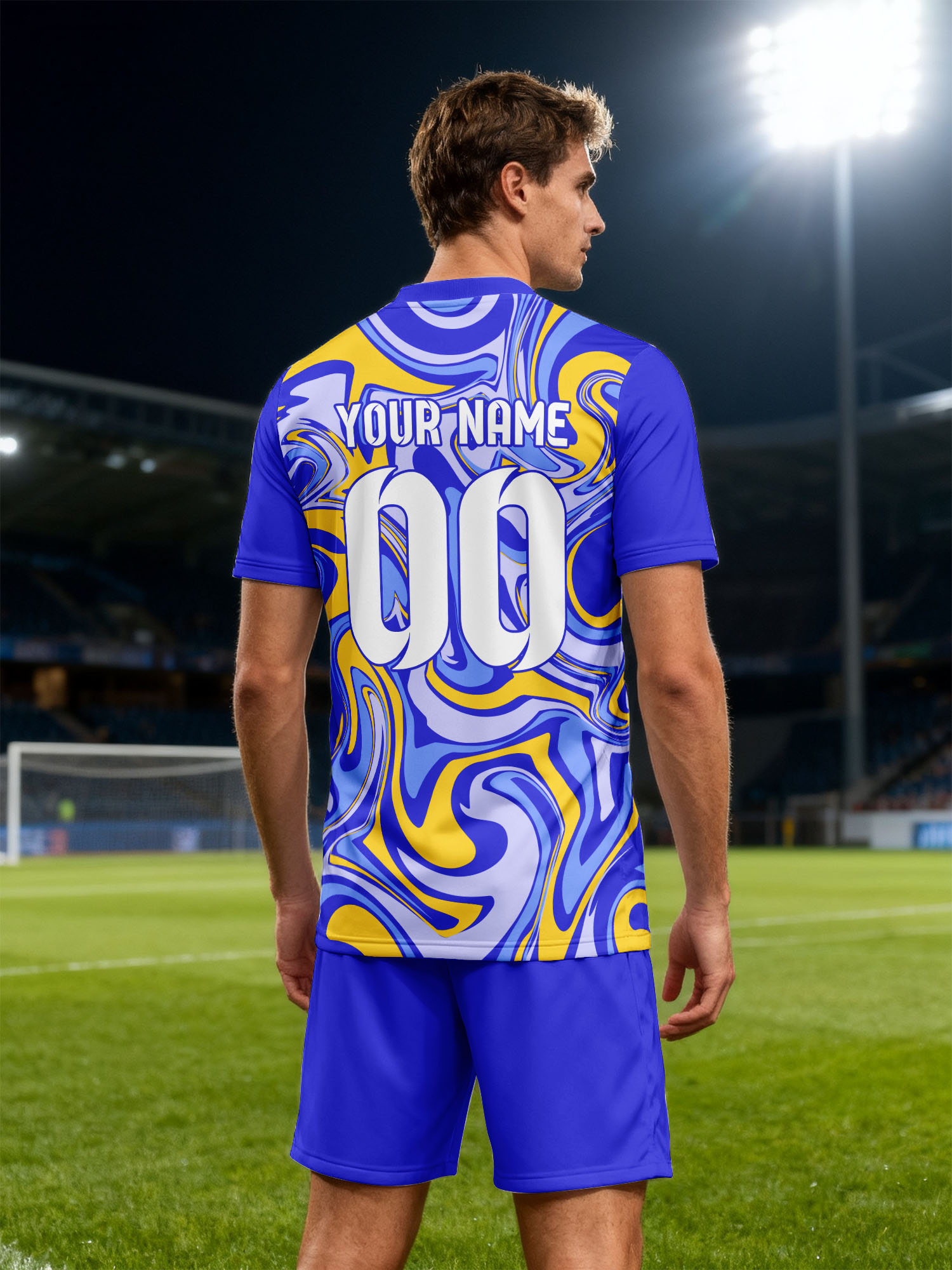 Custom Soccer Jersey With Cust - Mens Fashion Modern ulasan dan harga