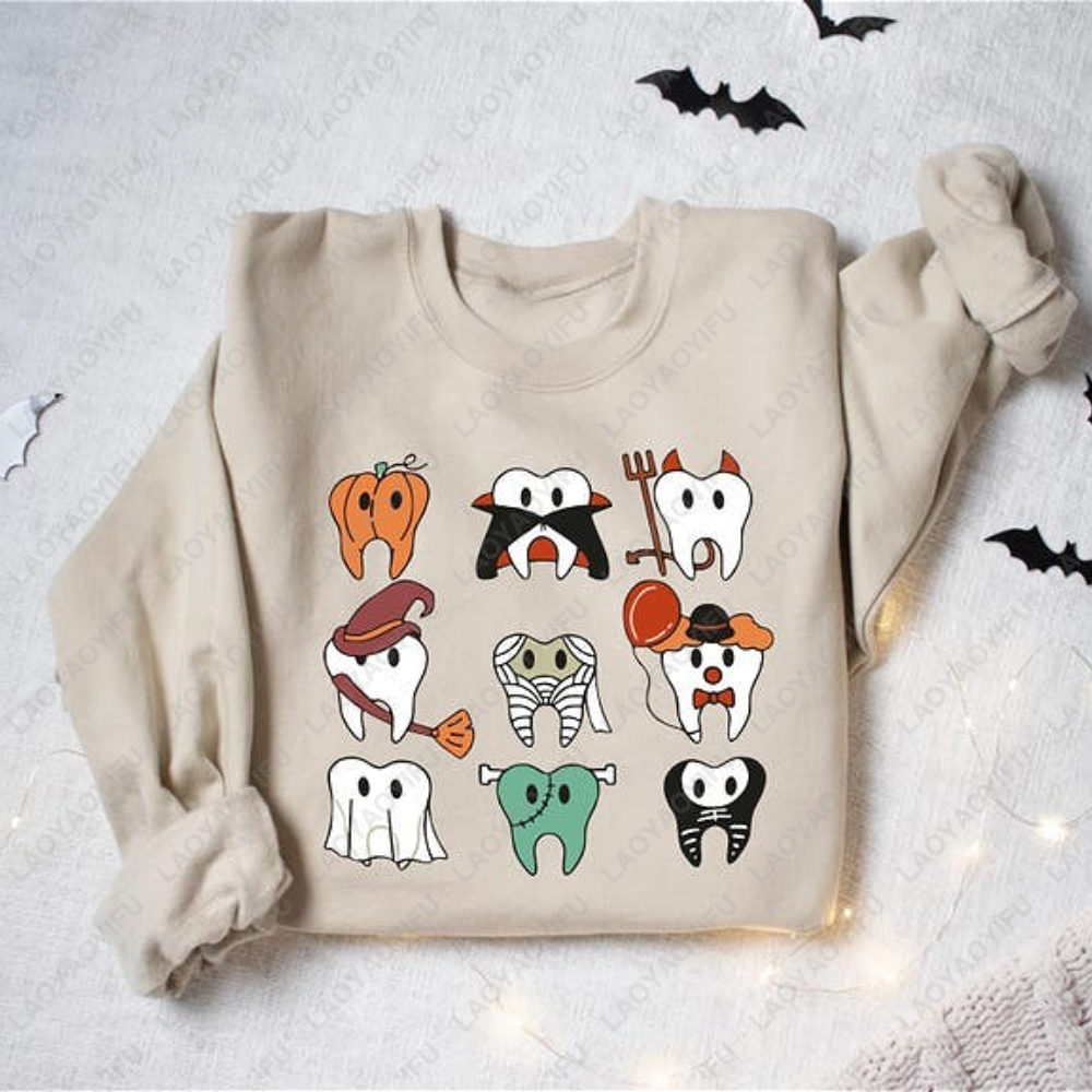 Spooky Halloween Dentist Patte - Men'S Fashion For 70 Year Old ulasan dan harga