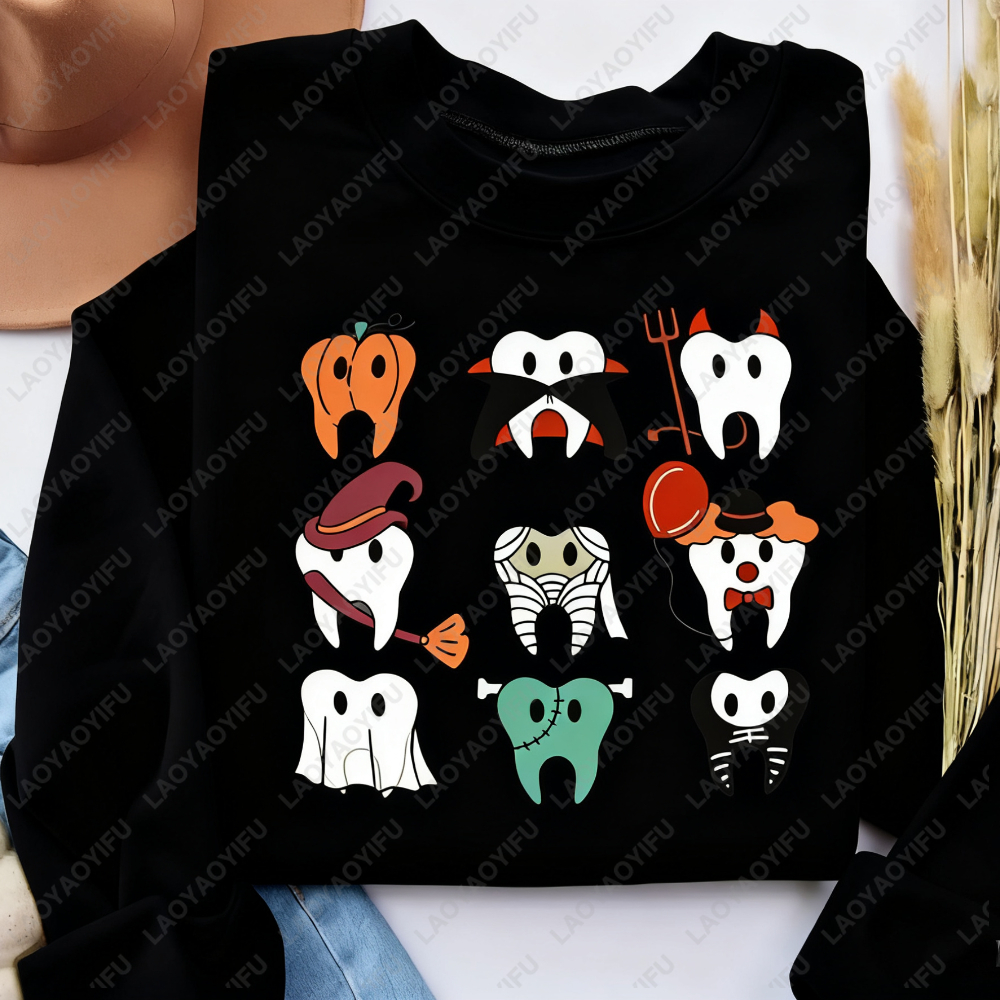 Spooky Halloween Dentist Patte - Men'S Fashion For 70 Year Old ulasan dan harga