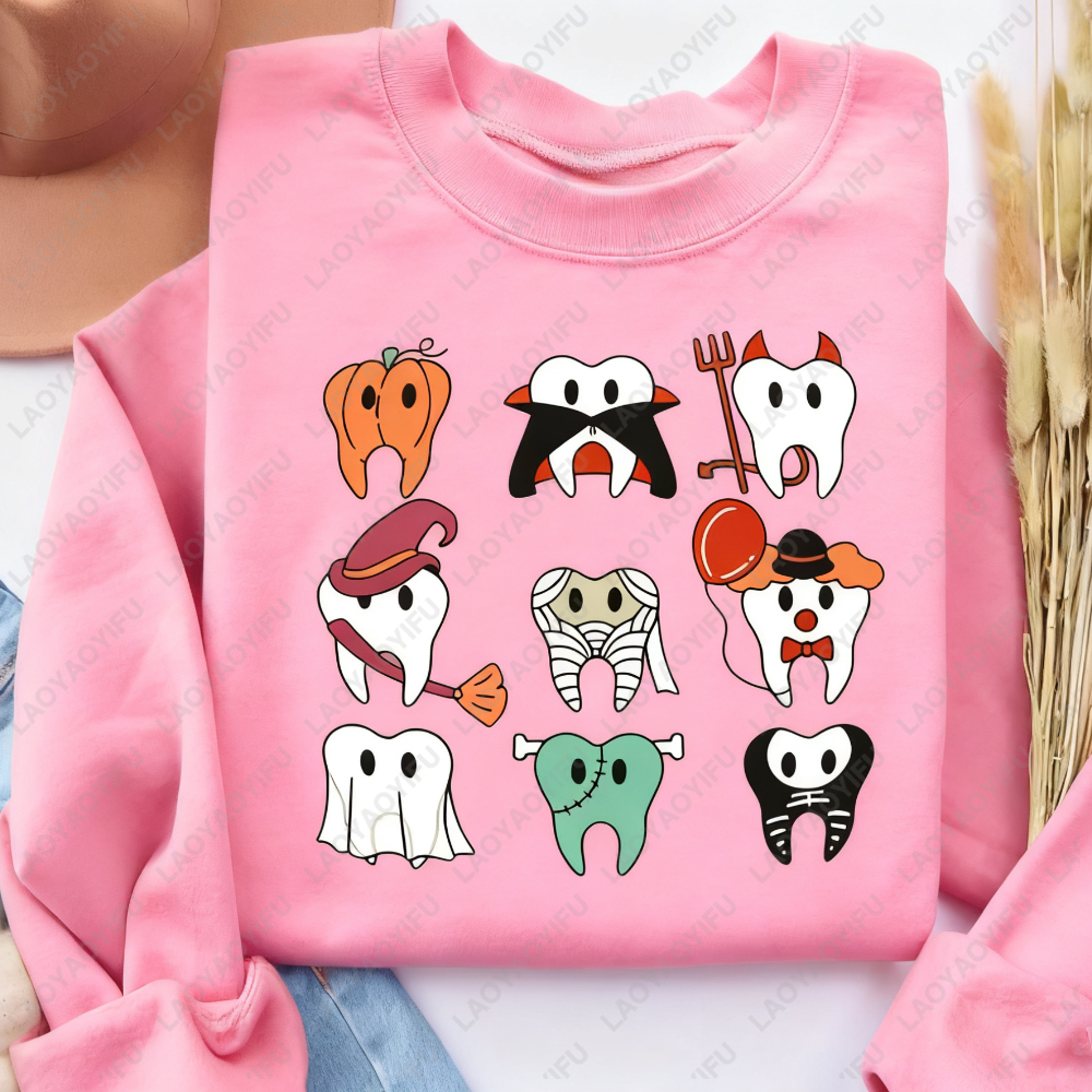 Spooky Halloween Dentist Patte - Men'S Fashion For 70 Year Old ulasan dan harga