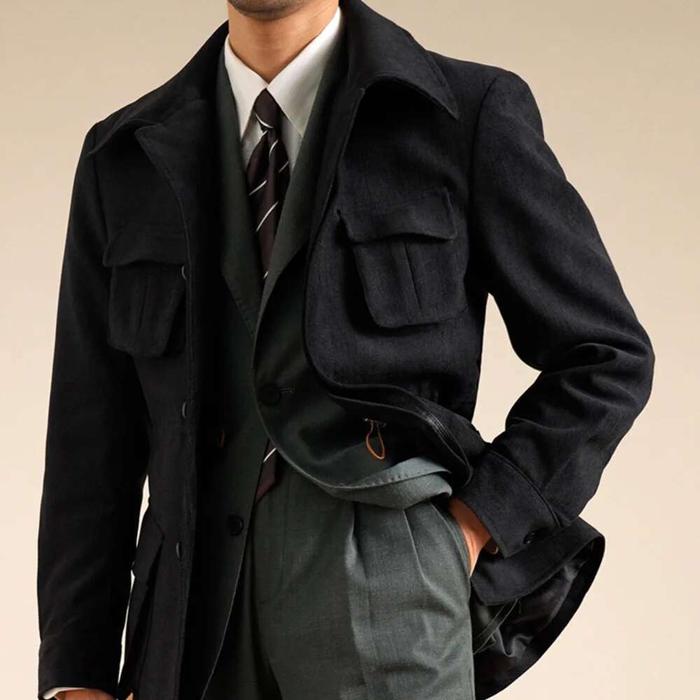 Luxury Italian Fashion Lapel T - Men'S Fashion For 70 Year Old ulasan dan harga