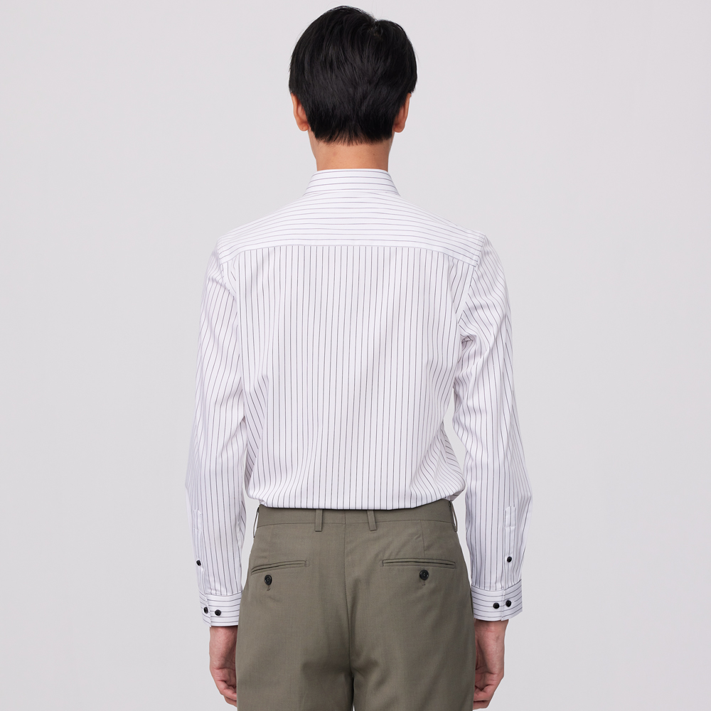 Men's Slim Fit Non-Iron Bamboo - Dress Shirt Non-Iron ulasan dan harga