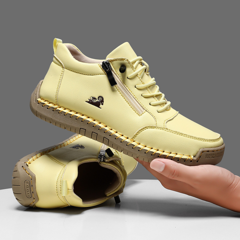 Women's Sneakers Handmade Leat - Mens Fashion Modern ulasan dan harga